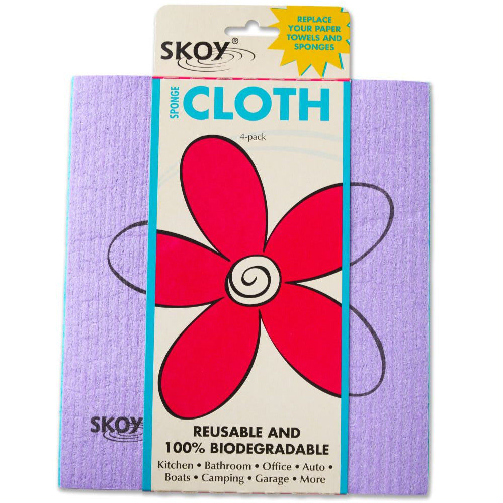 Skoy Cloth 4-Pack Mixed Colors