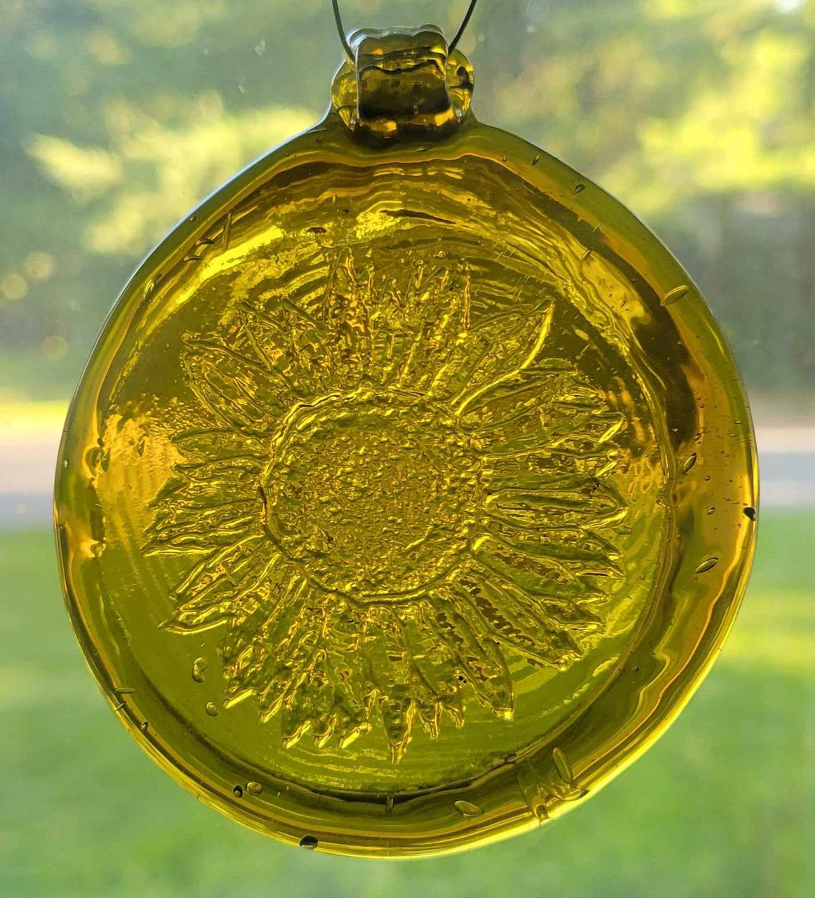Old Hancock Sunflower Suncatcher