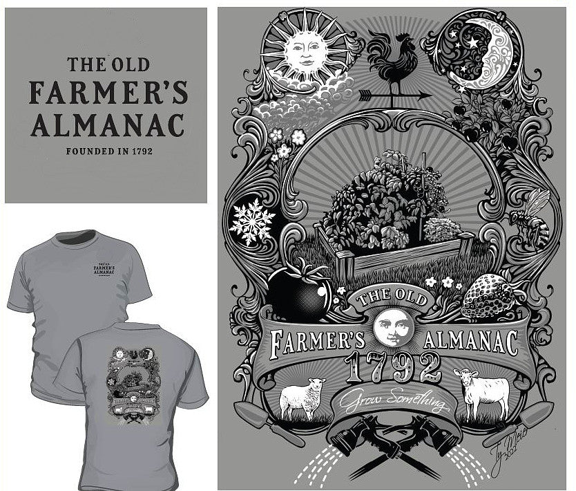 Official  Almanac T-Shirt (Men's & Women's Styles Available)