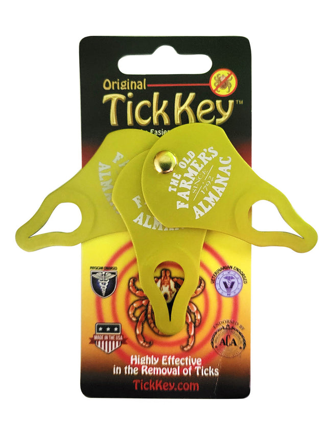 Almanac Tick Remover Tool Set with Tick Keys Spread to Show the Set