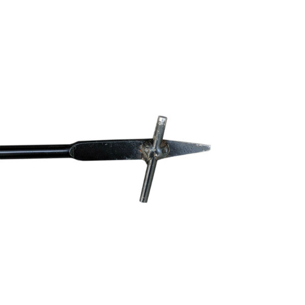 2-Tine Weed Spinner - Tip Closeup