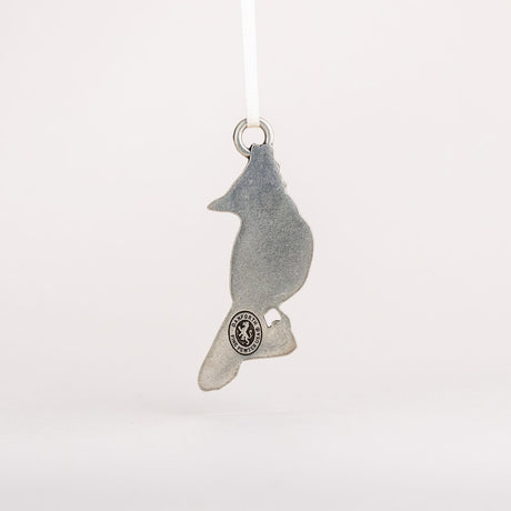 Blue Jay Pewter Ornament