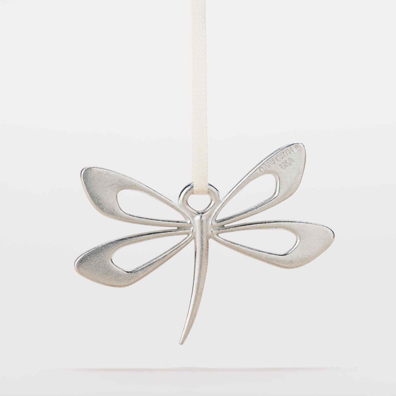 Haiku Dragonfly Pewter Ornament