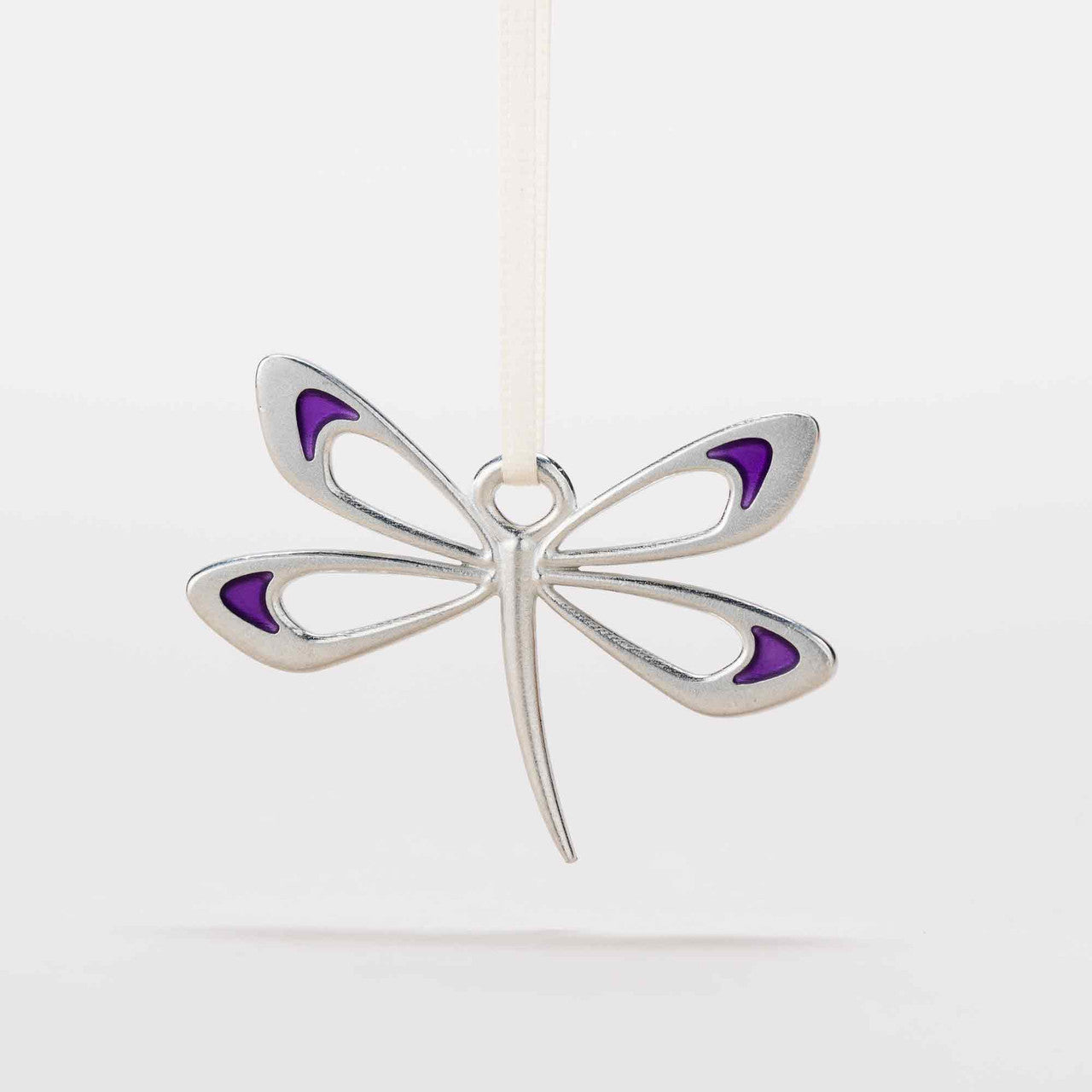 Haiku Dragonfly Pewter Ornament