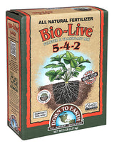 Bio-Live 5-4-2 Fertilizer 5lb