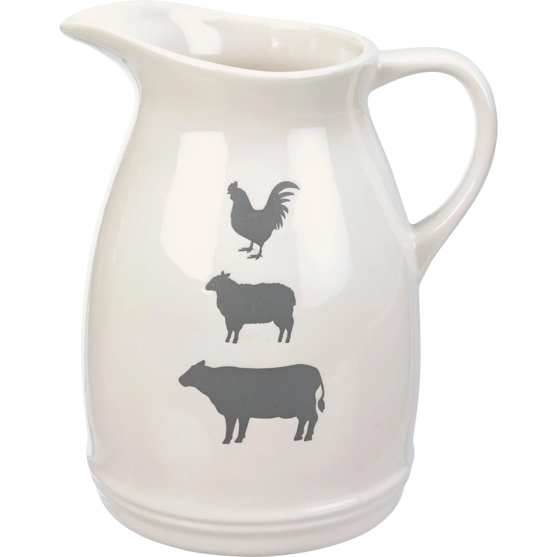 Primitives by Kathy Farm Animals Pitcher