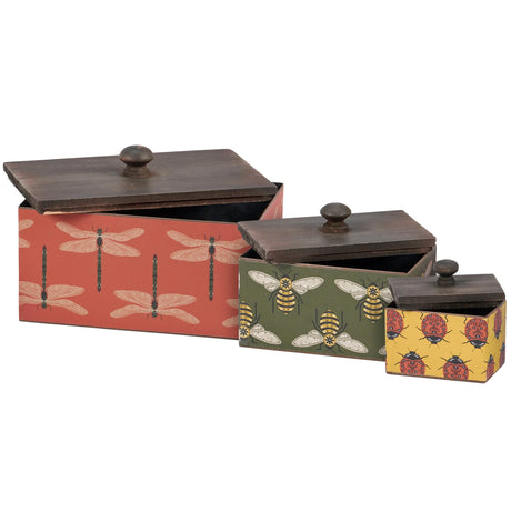 Garden Bug Bin Set