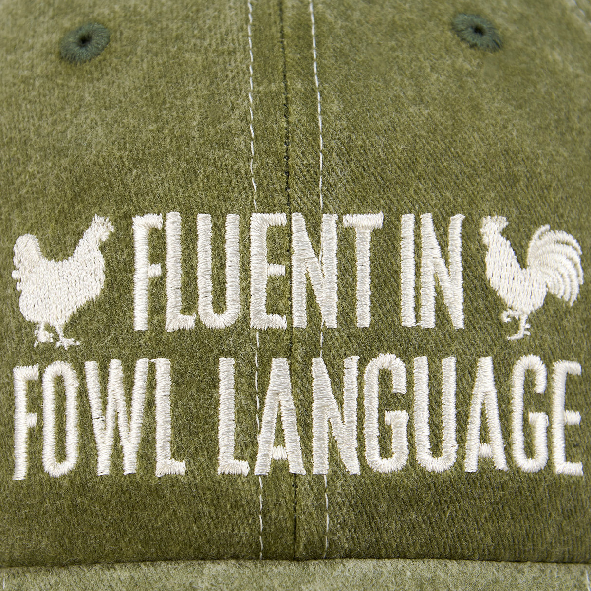 Baseball Cap - Fluent in Fowl Language