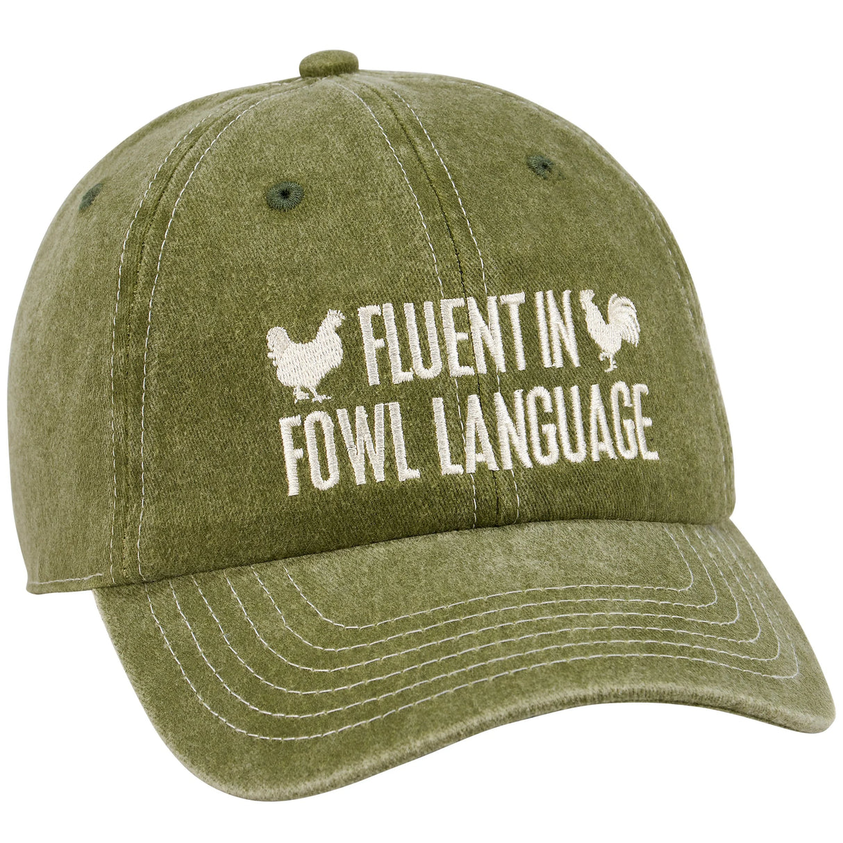 Baseball Cap - Fluent in Fowl Language