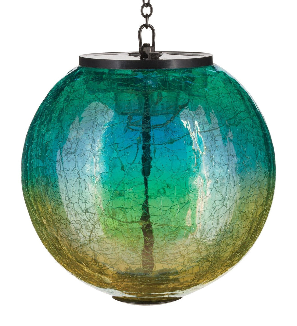 Globe Solar Lantern - Blue – The Old Farmer's Almanac Store