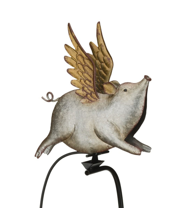 Flying Pig Rocker Stake