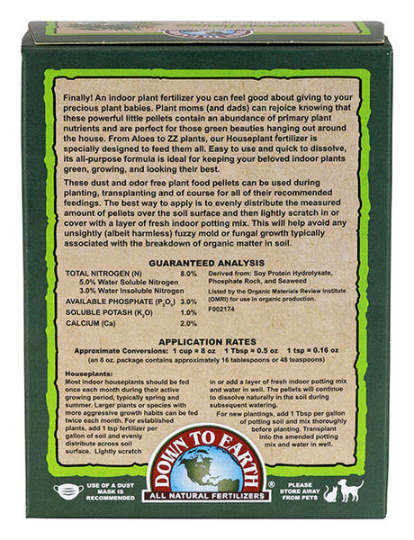 Houseplant 8-3-1 Fertilizer Mini 1/2 Lb