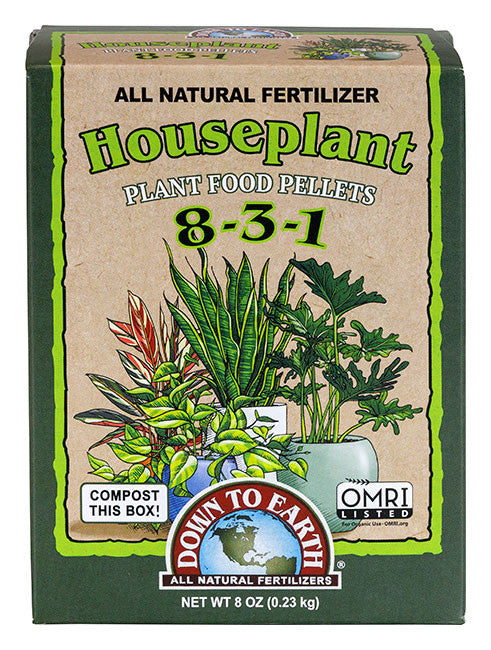 Houseplant 8-3-1 Fertilizer Mini 1/2 Lb