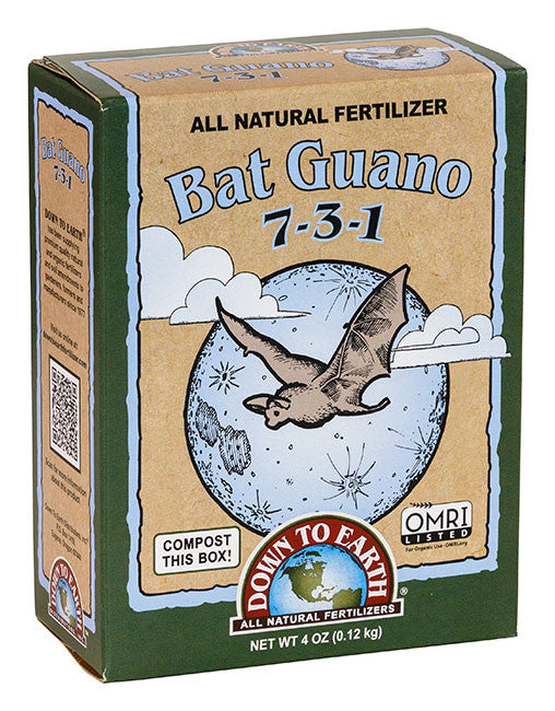 fertilizer for small plants Bat Guano 7-3-1 Fertilizer Mini .25 Lb – The Old Farmer's Almanac Store