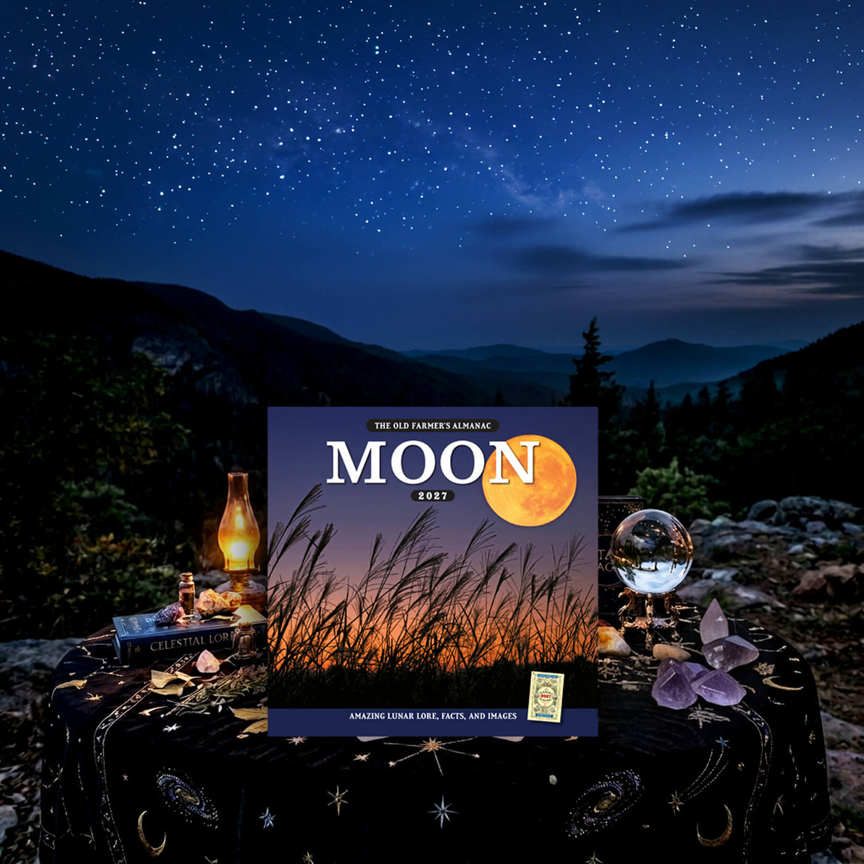 2027 Moon Wall Calendar