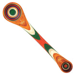 Double sided wooden measuring spoon, 1 tsp and 1/2 tsp