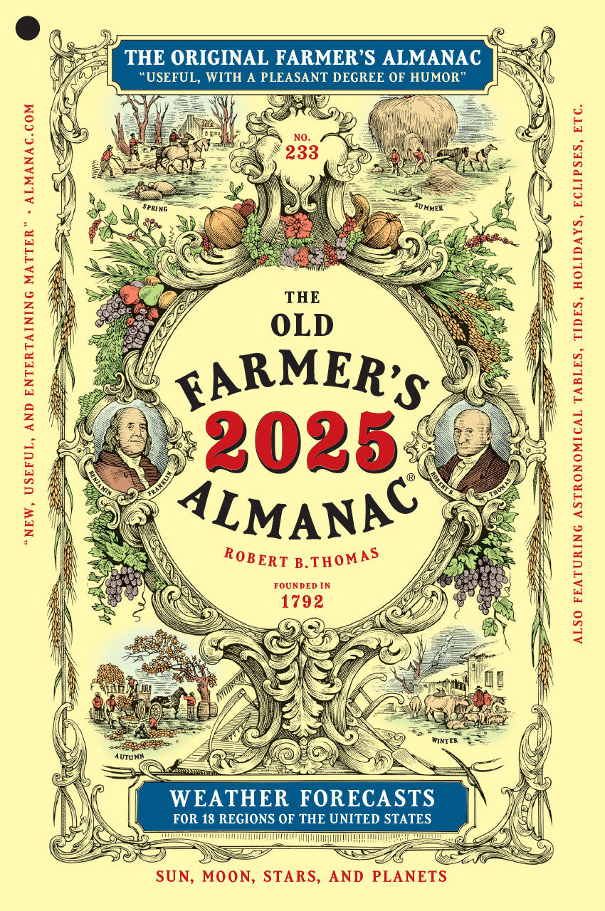 the cover of the 2025 Old Farmer's Almanac