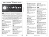 interior page of the Almanac with facts about the Planets of the Solar System