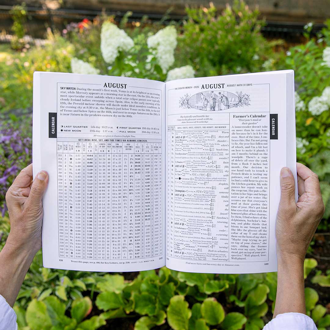 The 2026 Old Farmer's Almanac - Easy-to-Read Oversized Softcover
