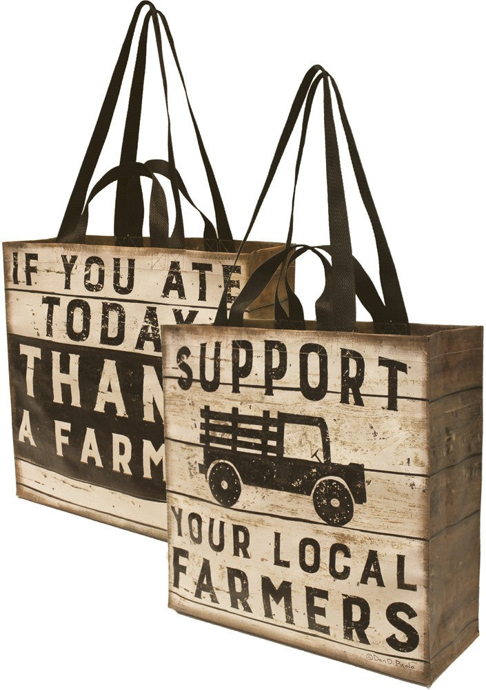 Market Tote - Thank a Farmer – The Old Farmer's Almanac Store