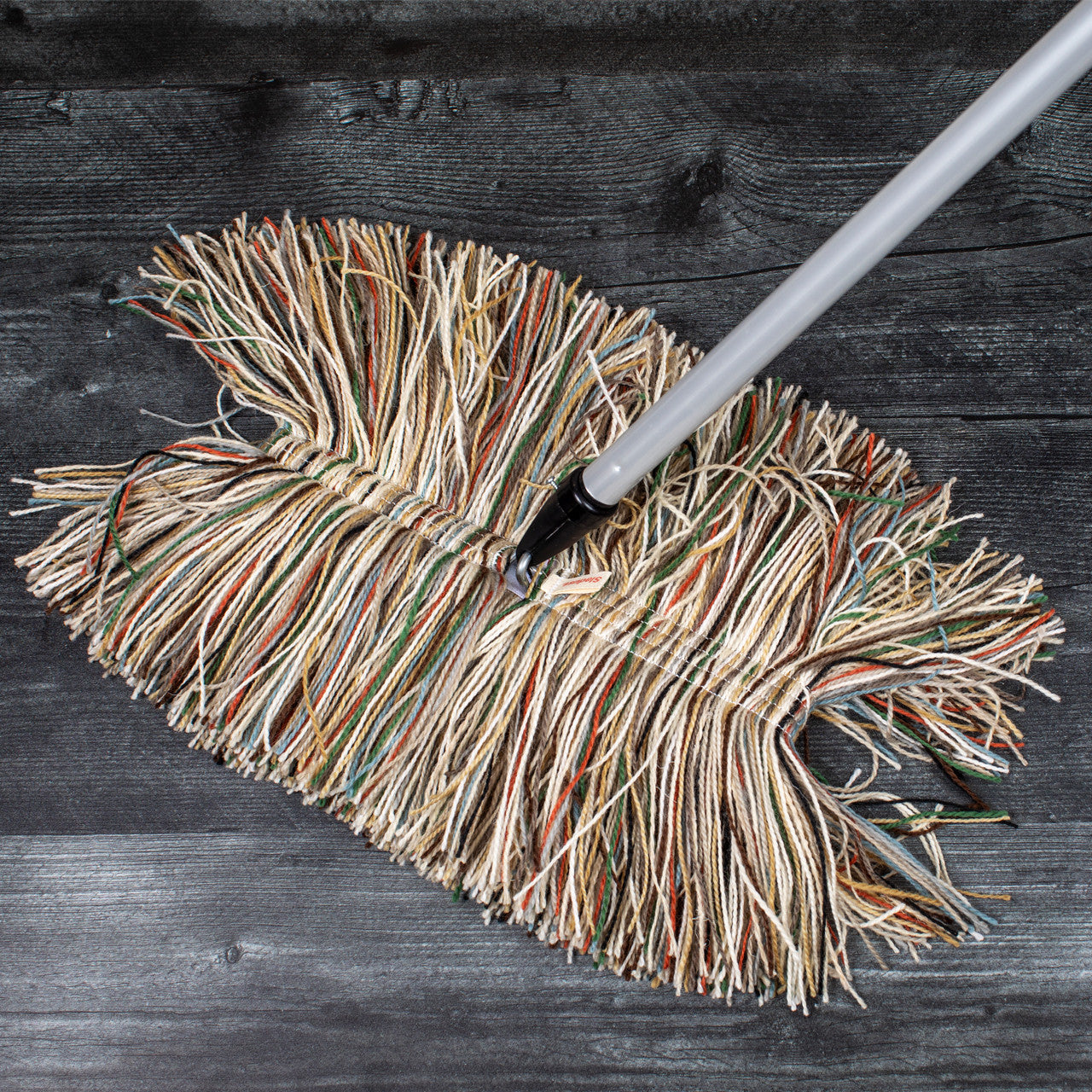 Big Wooly Dust Mop with Telescoping Handle – The Old Farmer's