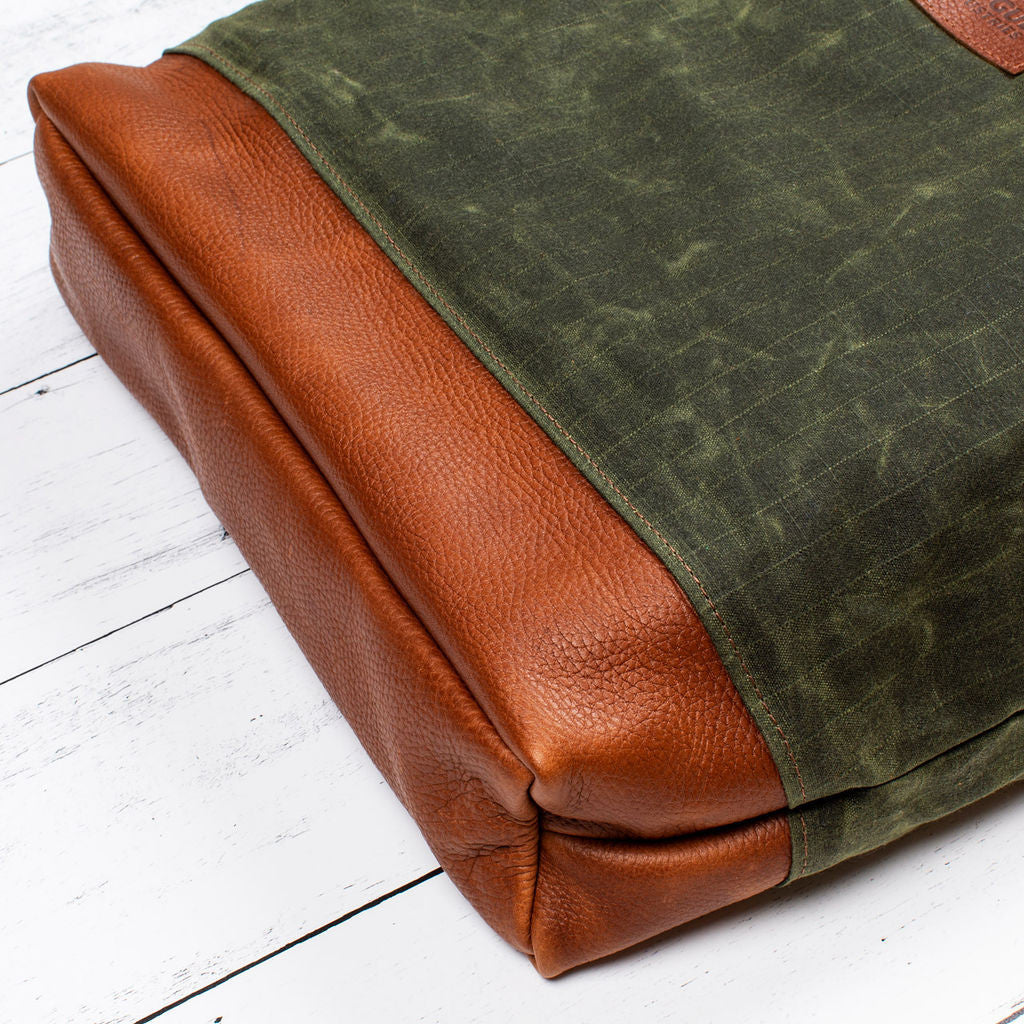 Saco River Tote Bag - Green