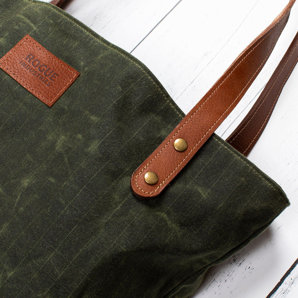 Saco River Tote Bag - Green