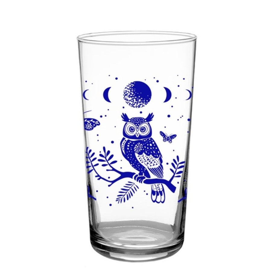 Vintage 16 oz Glass - Night Owl
