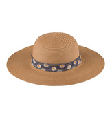 Crushable Sun Hat - Daisy