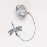 Pewter  Dragonfly Tea Infuser