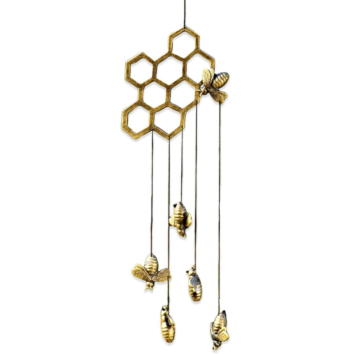 Bees and Honeycomb Wind Chime