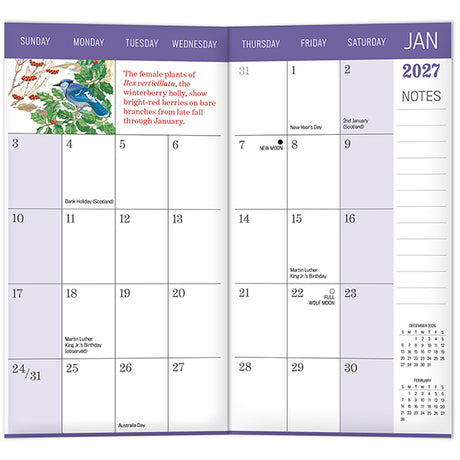Old Farmer’s Almanac 2027 Two-Year-Plus Pocket Planner