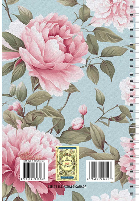 The Old Farmer's Almanac Garden Journal - Back Cover