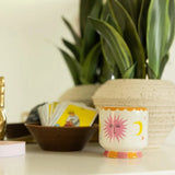 Sun Ceramic Candle - Orange Blossom