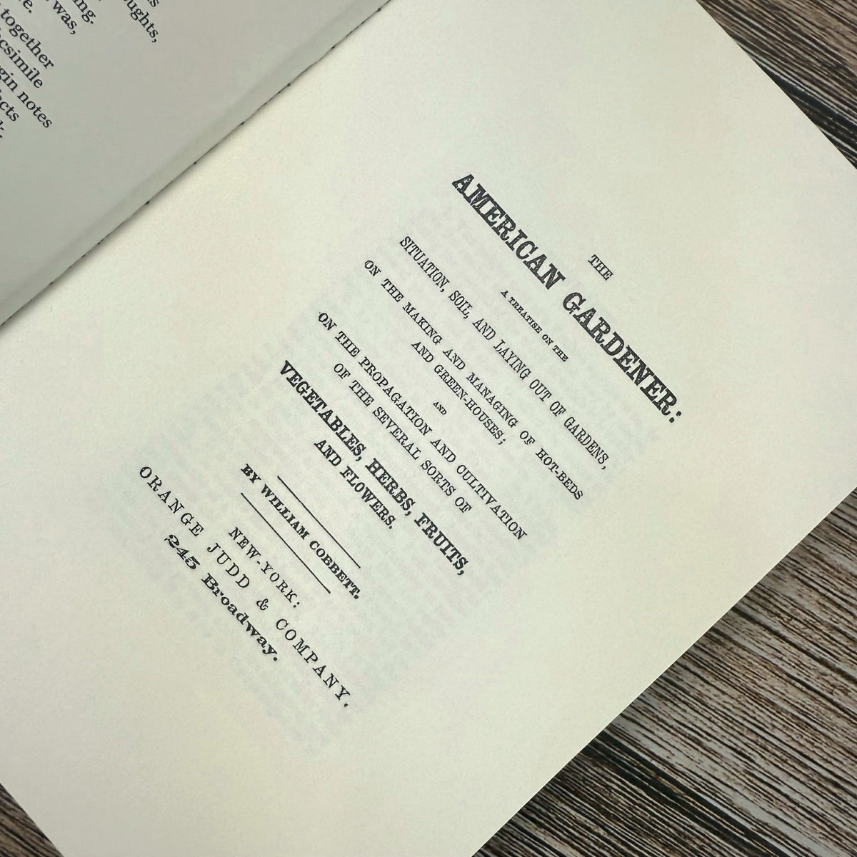 The American Gardener