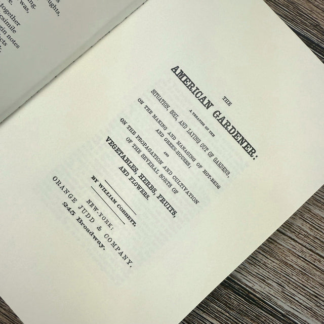 The American Gardener