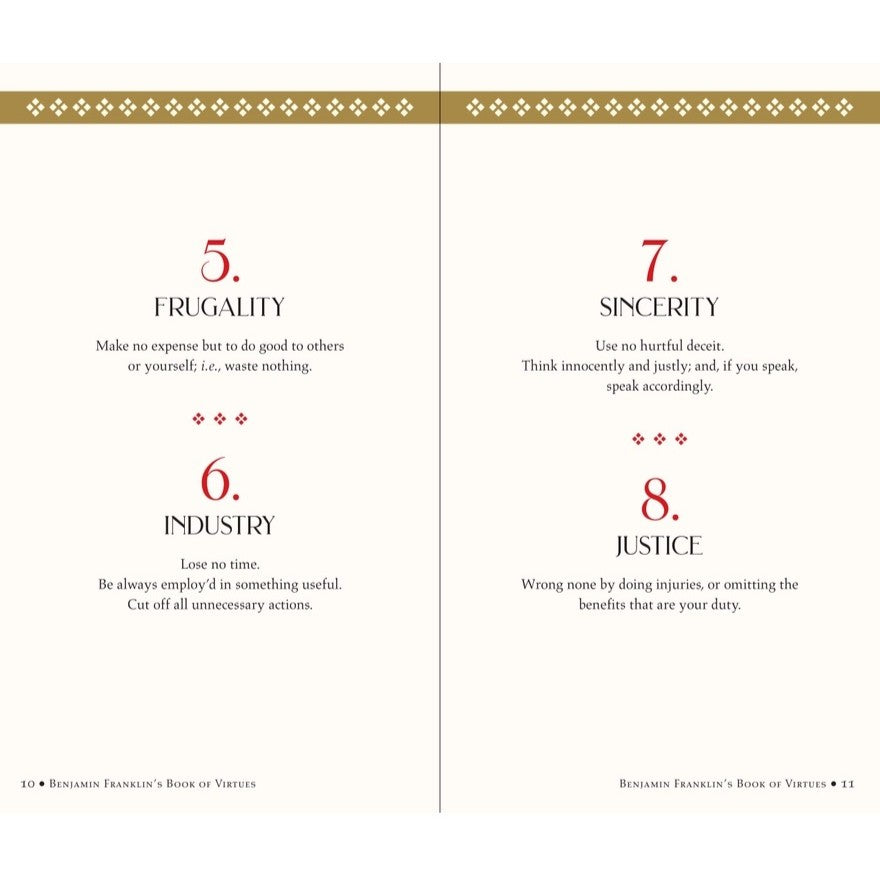 Ben Franklin's Book of Virtues