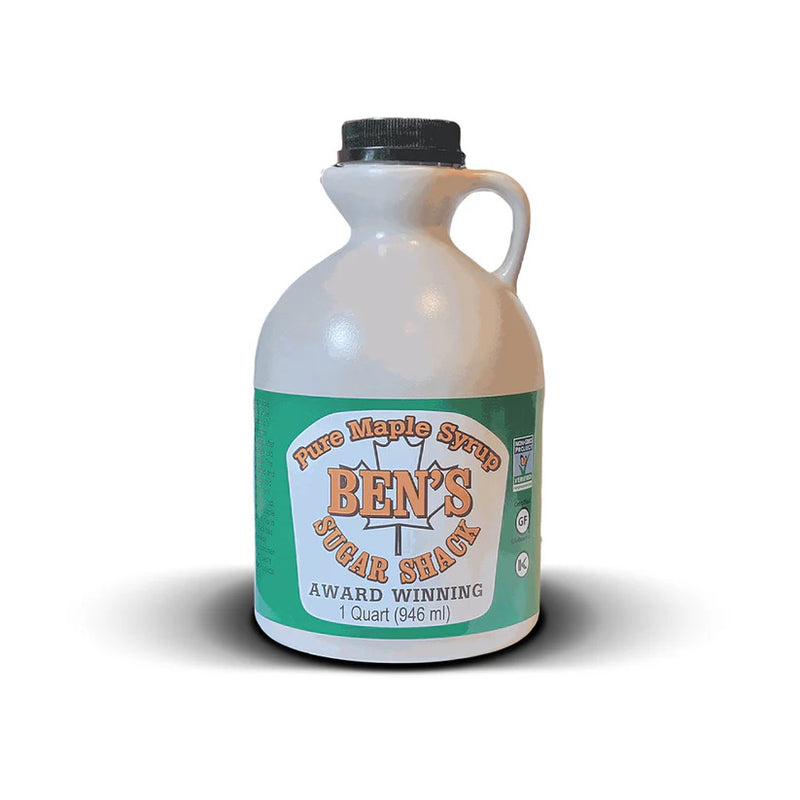 Ben's 100% Pure Maple Syrup Classic Jug - Dark Robust – The Old Farmer ...