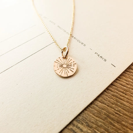Be the Light Necklace - Silver or Gold