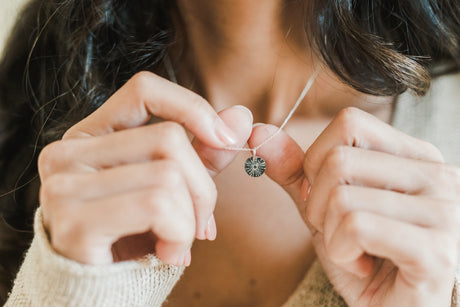 Be the Light Necklace - Silver or Gold