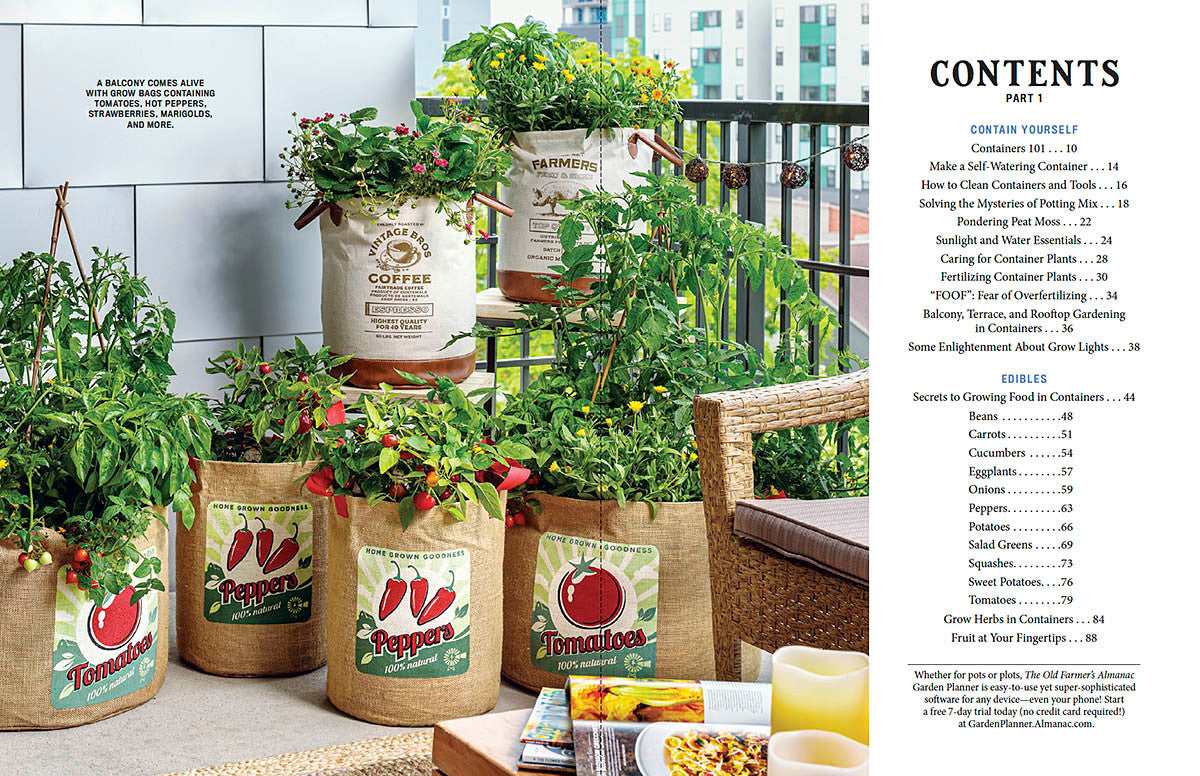 Container Gardener's Handbook PDF File – The Old Farmer's Almanac