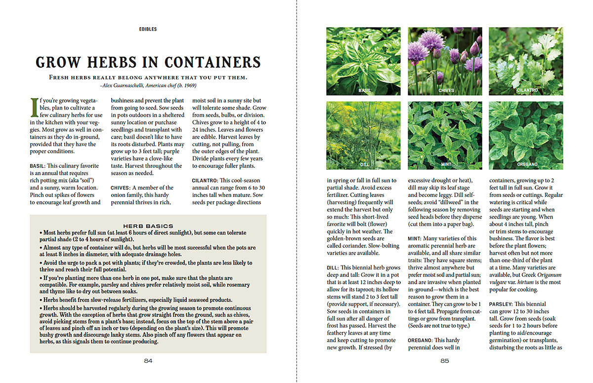 The Old Farmer's Almanac Container Gardener's Handbook – The Old