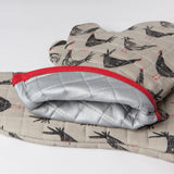 Chicken Scratch Oven Mitt