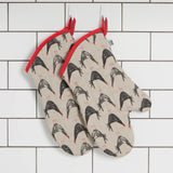 Chicken Scratch Oven Mitt