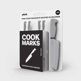 Kitchen Knife shaped adhesive page markers to mark recipe books and add notes