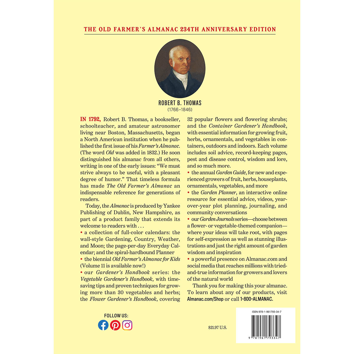 The 2026 Old Farmer's Almanac - Easy-to-Read Oversized Softcover
