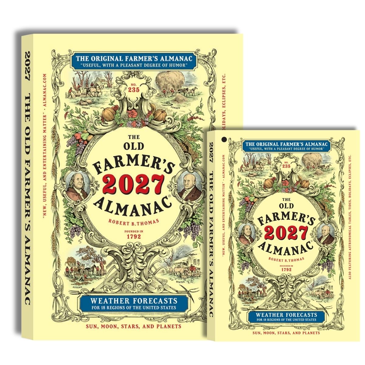 The 2027 Old Farmer's Almanac - Easy-to-Read Oversized Softcover