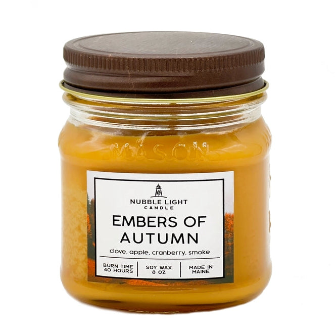 Embers of Autumn 8oz Scented Soy Candle