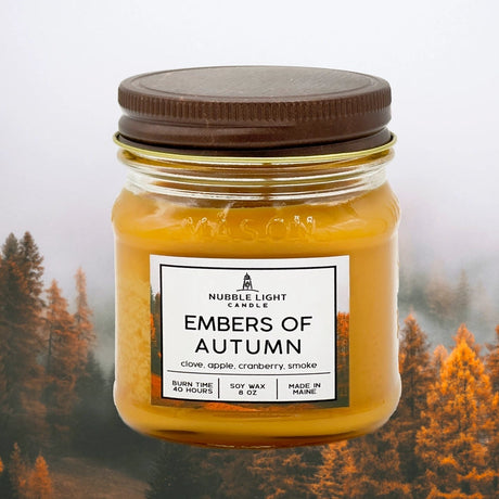 Embers of Autumn 8oz Scented Soy Candle