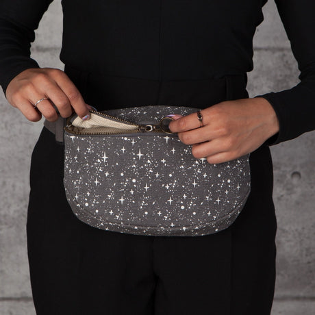 Far and Away Cotton Hip Bag